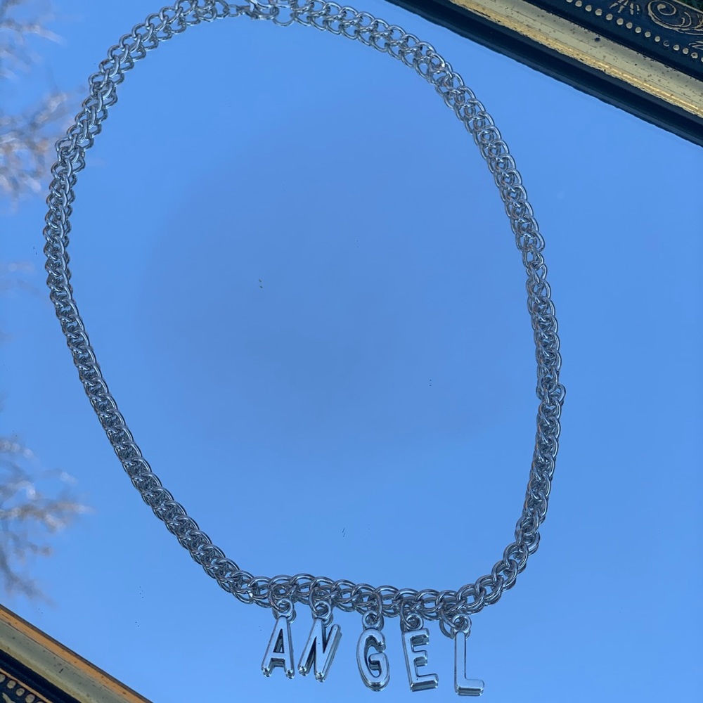handmade “angel” chain necklace!